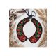 Bead Embroidery Kit on Art Canvas "Collar “Ethno Code”"