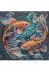 Midi Bead Embroidery Kit on Art Canvas "Dancing among the waves"
