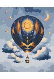 Paint by Numbers Kit on Art Canvas "Air adventures"