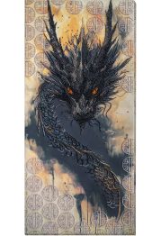 Bead Embroidery Kit on Art Canvas "Legend awakened"