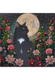 Midi Bead Embroidery Kit on Art Canvas "Can’t Sleep"