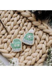 Christmas Ornament Bead Embroidery Kit "Winter time"
