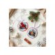 Christmas Ornament Bead Embroidery Kit "Christmas Singing"