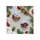 Christmas Ornament Bead Embroidery Kit "Sleigh of Santa"