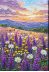 Bead Embroidery Kit on Art Canvas "Valley of Dreams"