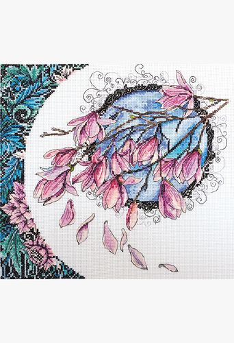 Cross Stitch Kit "Spring lace"