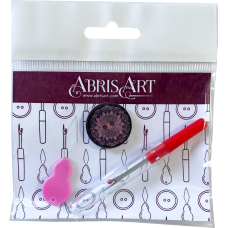 Magnetic needle holder (wooden), needle threader and seam ripper Magnetic needle holder (wooden), needle threader and seam ripper set (Magnetic needle holder (wooden), needle threader and seam ripper)