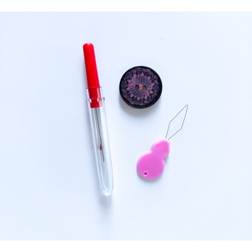 Magnetic needle holder (wooden), needle threader and seam ripper Magnetic needle holder (wooden), needle threader and seam ripper set (Magnetic needle holder (wooden), needle threader and seam ripper), MNT-002  від Абрис Арт - купити з доставкою ✿ Найкращ