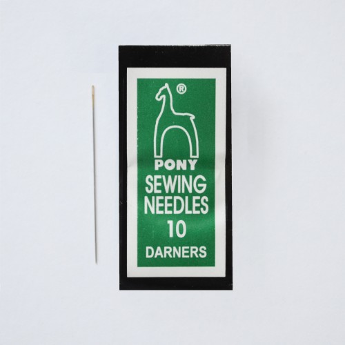 Embroidery needles Short darning needles for bead embroidery Sewing Needles No. 10 (2 pcs.) Darners, Pony (India) (Bead embroidery needles), NB-001  від Абрис Арт - купити з доставкою ✿ Найкраща ціна від виробника ✿ Оптом та в роздріб ✿ Придбати Голки