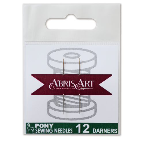 Голки для вишивки мікробісером Sewing Needles №12 (2 шт) Darners. Pony (Індія), NBM-001  від Абрис Арт - купити з доставкою ✿ Найкраща ціна від виробника ✿ Оптом та в роздріб ✿ Придбати Голки