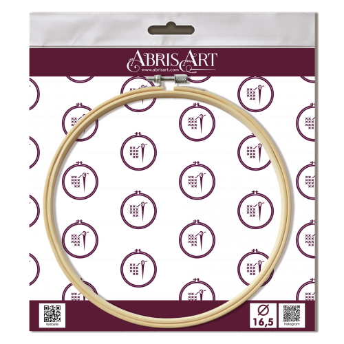 Embroidery hoop Wooden embroidery hoop d-165 mm (Wooden embroidery hoop), PLD-001  від Абрис Арт - купити з доставкою ✿ Найкраща ціна від виробника ✿ Оптом та в роздріб ✿ Придбати Пяльця