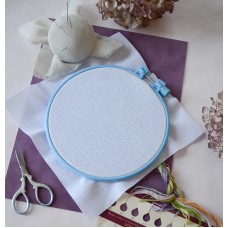 Embroidery hoop Plastic embroidery hoop, blue, d-165 mm (Plastic embroidery hoop)