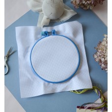 Embroidery hoop Plastic embroidery hoop, blue, d-145 mm (Plastic embroidery hoop)