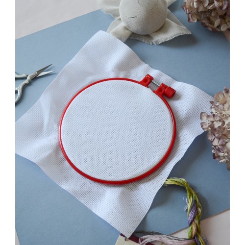 Embroidery hoop Plastic embroidery hoop, red, d-145 mm (Plastic embroidery hoop), PLP-007  від Абрис Арт - купити з доставкою ✿ Найкраща ціна від виробника ✿ Оптом та в роздріб ✿ Придбати Пяльця
