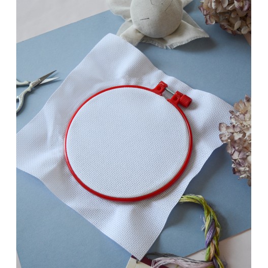 Embroidery hoop Plastic embroidery hoop, red, d-145 mm (Plastic embroidery hoop), PLP-007  від Абрис Арт - купити з доставкою ✿ Найкраща ціна від виробника ✿ Оптом та в роздріб ✿ Придбати Пяльця
