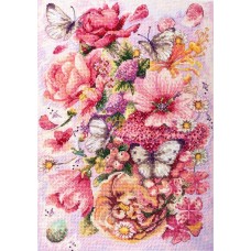 Cross-stitch kits Pink Aurora