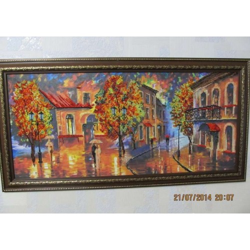 Набір для вишивання бісером на натуральному художньому холсті Барви жовтня, AB-181 від Абрис Арт - купити з доставкою ✿ Найкраща ціна від виробника ✿ Оптом та в роздріб ✿ Придбати Великі набори для вишивки бісером