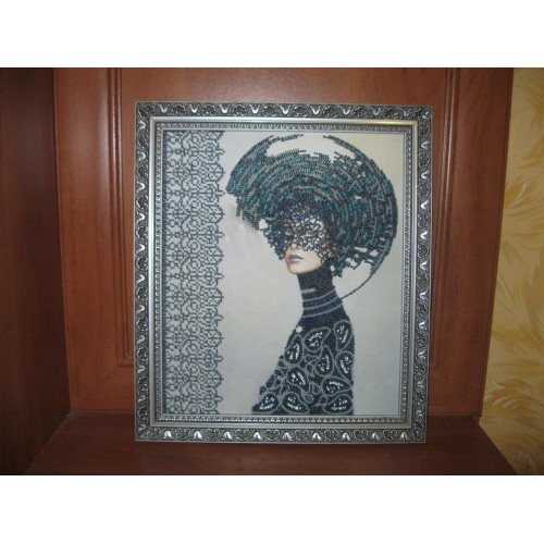 Main Bead Embroidery Kit Morgana (Modern), AB-125 by Abris Art - buy online! ✿ Fast delivery ✿ Factory price ✿ Wholesale and retail ✿ Purchase Great kits for embroidery with beads