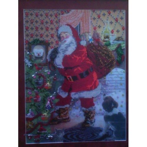 Christmas Eve, AB-221 by Abris Art - buy online! ✿ Fast delivery ✿ Factory price ✿ Wholesale and retail ✿ Purchase Kits for bead embroidery