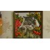 Charts on artistic canvas Fluffy Robber, AC-143 by Abris Art - buy online! ✿ Fast delivery ✿ Factory price ✿ Wholesale and retail ✿ Purchase Large schemes for embroidery with beads on canvas (300x300 mm)