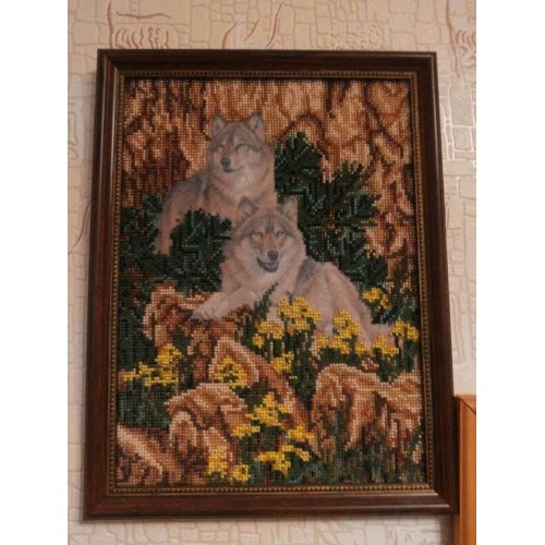 Набір для вишивання бісером на натуральному художньому холсті Вірність, AB-121 від Абрис Арт - купити з доставкою ✿ Найкраща ціна від виробника ✿ Оптом та в роздріб ✿ Придбати Великі набори для вишивки бісером