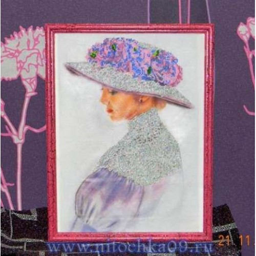 Main Bead Embroidery kit Violet (Modern), AB-002 by Abris Art - buy online! ✿ Fast delivery ✿ Factory price ✿ Wholesale and retail ✿ Purchase Great kits for embroidery with beads