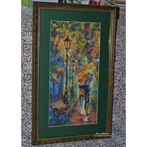 Main Bead Embroidery Kit Colour mood (Landscapes), AB-192 by Abris Art - buy online! ✿ Fast delivery ✿ Factory price ✿ Wholesale and retail ✿ Purchase Great kits for embroidery with beads