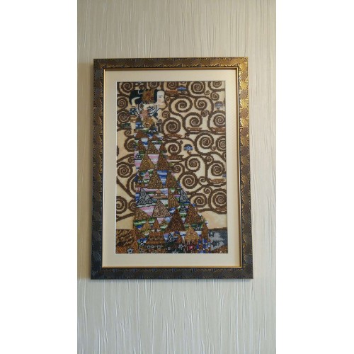 Main Bead Embroidery Kit Expectation (Modern), AB-215 by Abris Art - buy online! ✿ Fast delivery ✿ Factory price ✿ Wholesale and retail ✿ Purchase Great kits for embroidery with beads