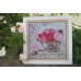 Charts on artistic canvas Flowers of Paris, AC-285 by Abris Art - buy online! ✿ Fast delivery ✿ Factory price ✿ Wholesale and retail ✿ Purchase Large schemes for embroidery with beads on canvas (300x300 mm)