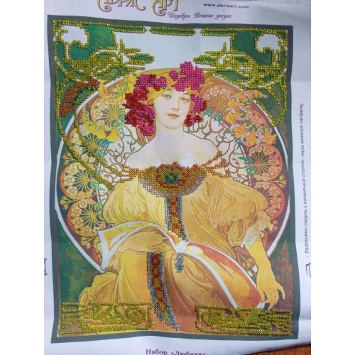 Main Bead Embroidery kit Lubava (Modern), AB-003 by Abris Art - buy online! ✿ Fast delivery ✿ Factory price ✿ Wholesale and retail ✿ Purchase Great kits for embroidery with beads Main Bead Embroidery kit Lubava (Modern), AB-003 by Abris Art - buy online! ✿ Fast delivery ✿ Factory price ✿ Wholesale and retail ✿ Purchase Great kits for embroidery with beads