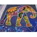 Charts on artistic canvas Indian elephant, AC-498 by Abris Art - buy online! ✿ Fast delivery ✿ Factory price ✿ Wholesale and retail ✿ Purchase Scheme for embroidery with beads on canvas (200x200 mm)
