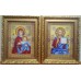 Icons charts on artistic canvas Wedding Icon – The Holy Mother of God, ACK-148 by Abris Art - buy online! ✿ Fast delivery ✿ Factory price ✿ Wholesale and retail ✿ Purchase The scheme for embroidery with beads icons on canvas