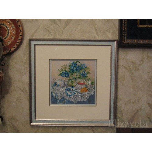 Main Bead Embroidery Kit Forget-me-nots (Still life), AB-040 by Abris Art - buy online! ✿ Fast delivery ✿ Factory price ✿ Wholesale and retail ✿ Purchase Great kits for embroidery with beads Main Bead Embroidery Kit Forget-me-nots (Still life), AB-040 by Abris Art - buy online! ✿ Fast delivery ✿ Factory price ✿ Wholesale and retail ✿ Purchase Great kits for embroidery with beads