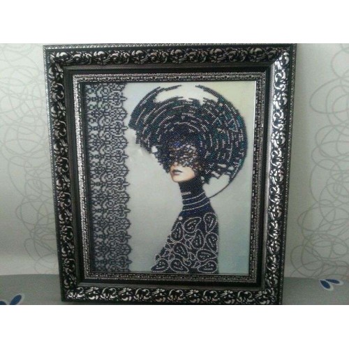 Main Bead Embroidery Kit Morgana (Modern), AB-125 by Abris Art - buy online! ✿ Fast delivery ✿ Factory price ✿ Wholesale and retail ✿ Purchase Great kits for embroidery with beads