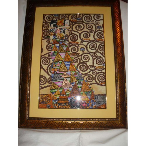 Main Bead Embroidery Kit Expectation (Modern), AB-215 by Abris Art - buy online! ✿ Fast delivery ✿ Factory price ✿ Wholesale and retail ✿ Purchase Great kits for embroidery with beads