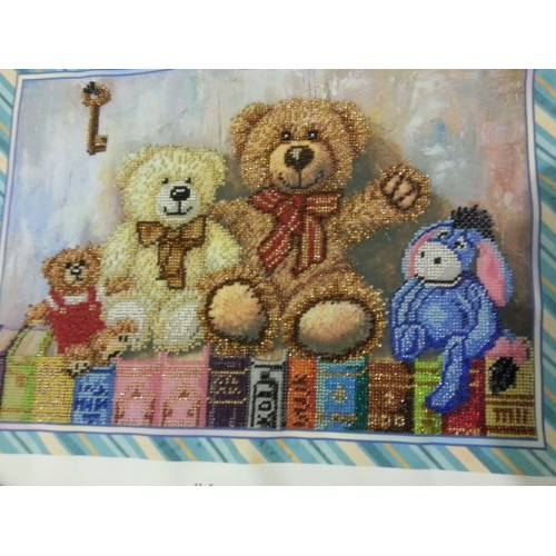 Main Bead Embroidery Kit Toys (Household stories), AB-238 by Abris Art - buy online! ✿ Fast delivery ✿ Factory price ✿ Wholesale and retail ✿ Purchase Great kits for embroidery with beads