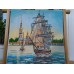 Charts on artistic canvas Frigate, AC-138 by Abris Art - buy online! ✿ Fast delivery ✿ Factory price ✿ Wholesale and retail ✿ Purchase Large schemes for embroidery with beads on canvas (300x300 mm)