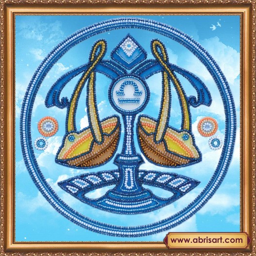 Main Bead Embroidery Kit Libra (Zodiac signs), AB-332-07 by Abris Art - buy online! ✿ Fast delivery ✿ Factory price ✿ Wholesale and retail ✿ Purchase Great kits for embroidery with beads Main Bead Embroidery Kit Libra (Zodiac signs), AB-332-07 by Abris Art - buy online! ✿ Fast delivery ✿ Factory price ✿ Wholesale and retail ✿ Purchase Great kits for embroidery with beads