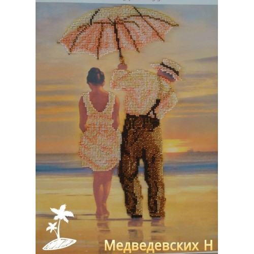 Набір для вишивання бісером на натуральному художньому холсті Рандеву, AB-211 від Абрис Арт - купити з доставкою ✿ Найкраща ціна від виробника ✿ Оптом та в роздріб ✿ Придбати Великі набори для вишивки бісером