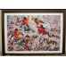 Main Bead Embroidery Kit Bullfinches (Winter tale), AB-216 by Abris Art - buy online! ✿ Fast delivery ✿ Factory price ✿ Wholesale and retail ✿ Purchase Great kits for embroidery with beads