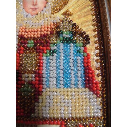 Набір для вишивання бісером на натуральному художньому холсті Свята Ольга, AAM-011 від Абрис Арт - купити з доставкою ✿ Найкраща ціна від виробника ✿ Оптом та в роздріб ✿ Придбати Набори для вишивки бісером іменних міні-ікон