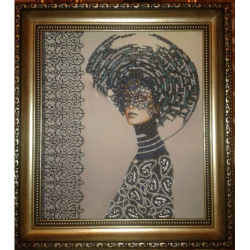 Main Bead Embroidery Kit Morgana (Modern), AB-125 by Abris Art - buy online! ✿ Fast delivery ✿ Factory price ✿ Wholesale and retail ✿ Purchase Great kits for embroidery with beads