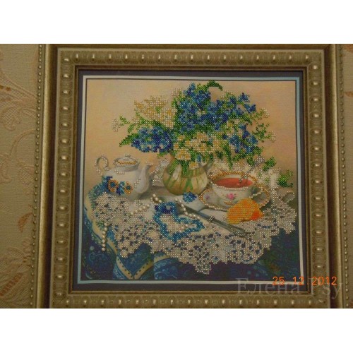 Main Bead Embroidery Kit Forget-me-nots (Still life), AB-040 by Abris Art - buy online! ✿ Fast delivery ✿ Factory price ✿ Wholesale and retail ✿ Purchase Great kits for embroidery with beads Main Bead Embroidery Kit Forget-me-nots (Still life), AB-040 by Abris Art - buy online! ✿ Fast delivery ✿ Factory price ✿ Wholesale and retail ✿ Purchase Great kits for embroidery with beads