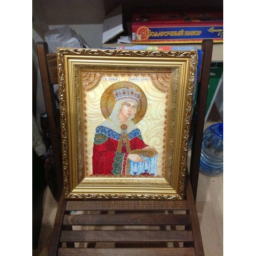 Набір для вишивання бісером на натуральному художньому холсті Свята Олена, AA-005 від Абрис Арт - купити з доставкою ✿ Найкраща ціна від виробника ✿ Оптом та в роздріб ✿ Придбати Набори для вишивки бісером великих іменних ікон