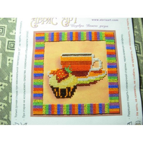 Main Bead Embroidery Kit Cup (Household stories), AB-093 by Abris Art - buy online! ✿ Fast delivery ✿ Factory price ✿ Wholesale and retail ✿ Purchase Great kits for embroidery with beads