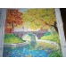 Charts on artistic canvas Transparent autumn-1, AC-205 by Abris Art - buy online! ✿ Fast delivery ✿ Factory price ✿ Wholesale and retail ✿ Purchase Large schemes for embroidery with beads on canvas (300x300 mm)