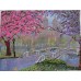 Main Bead Embroidery Kit Spring bloom (Landscapes), AB-155 by Abris Art - buy online! ✿ Fast delivery ✿ Factory price ✿ Wholesale and retail ✿ Purchase Great kits for embroidery with beads