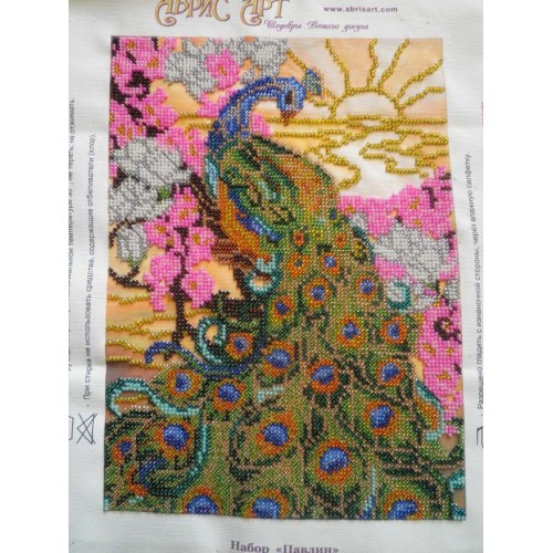 Набір для вишивання бісером на натуральному художньому холсті Павичь, AB-123 від Абрис Арт - купити з доставкою ✿ Найкраща ціна від виробника ✿ Оптом та в роздріб ✿ Придбати Великі набори для вишивки бісером