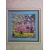 Charts on artistic canvas Garden Swing, AC-132 by Abris Art - buy online! ✿ Fast delivery ✿ Factory price ✿ Wholesale and retail ✿ Purchase Large schemes for embroidery with beads on canvas (300x300 mm)