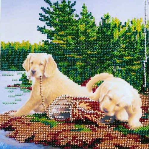 Open Season, AC-076 by Abris Art - buy online! ✿ Fast delivery ✿ Factory price ✿ Wholesale and retail ✿ Purchase Scheme for embroidery with beads on canvas (200x200 mm)
